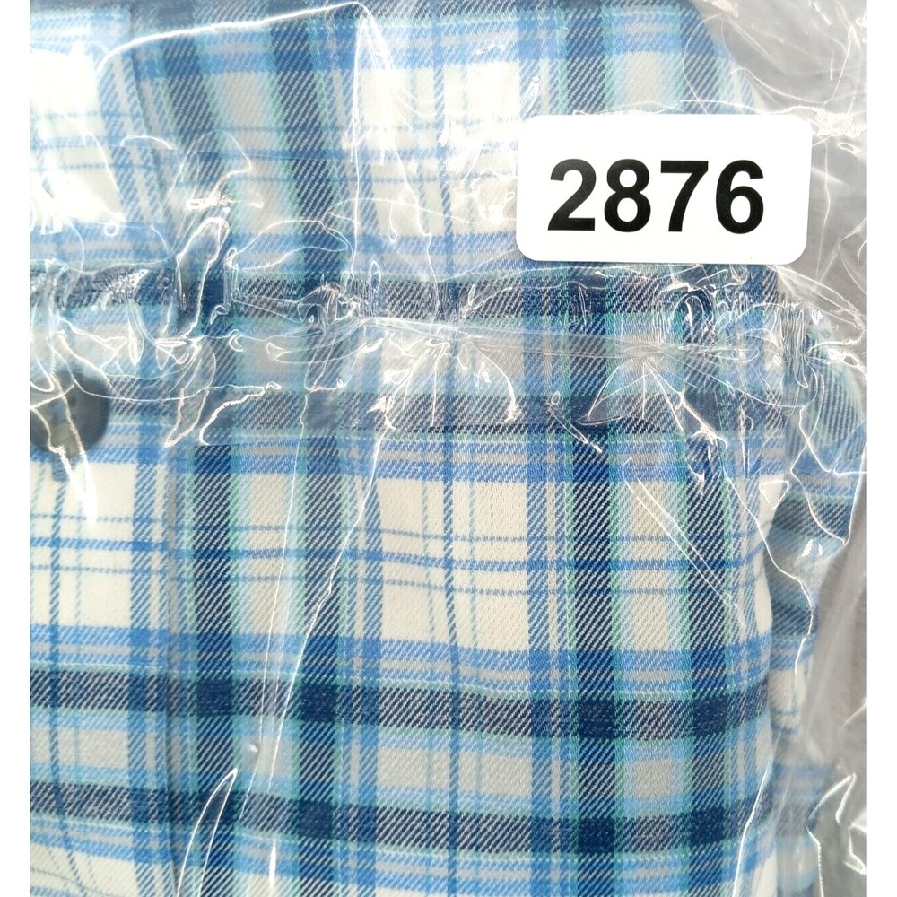 Peter Millar Shirt Mens M Blue Plaid Gator Creek Flannel Preppy Classic - Picture 14 of 14